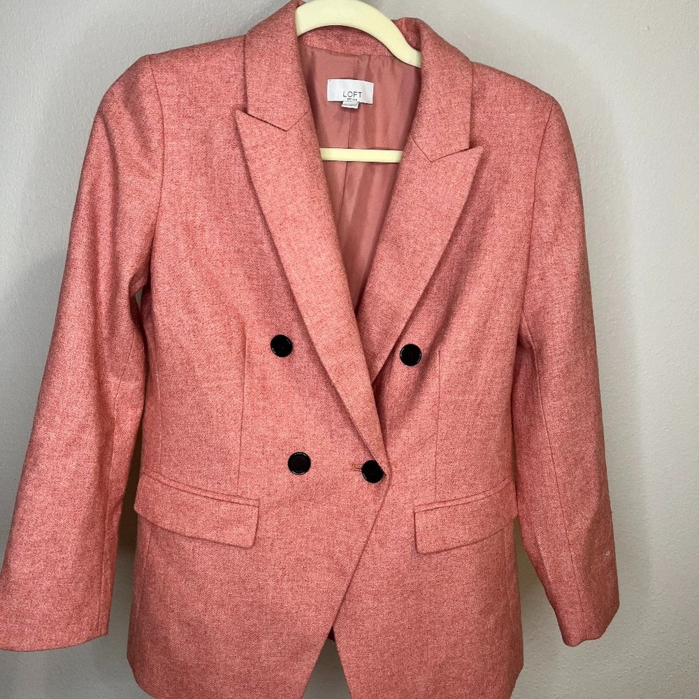 Rose color LOFT Blazer - 4P